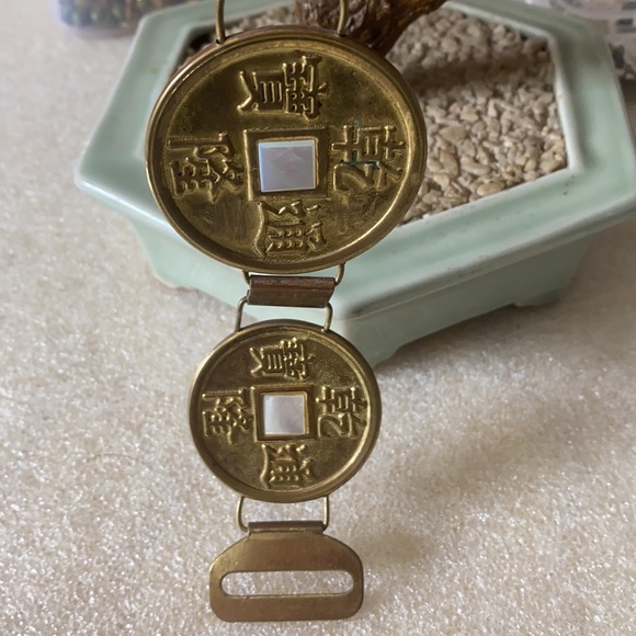 Vintage Asian mop brass belt - Picture 3 of 8